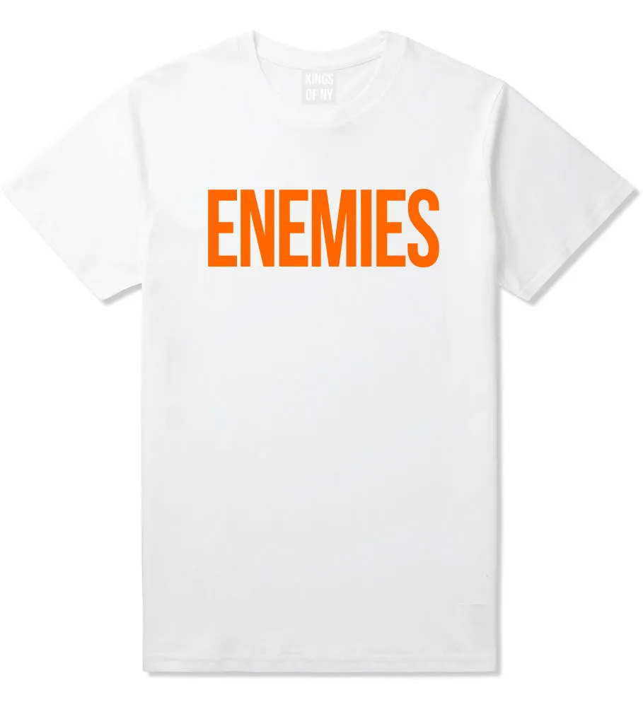 ENEMIES Orange Print T-Shirt