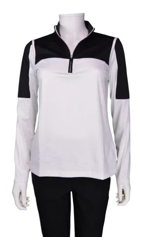 EP Pro Long Sleeve Zip Mock Shirt - Power Play