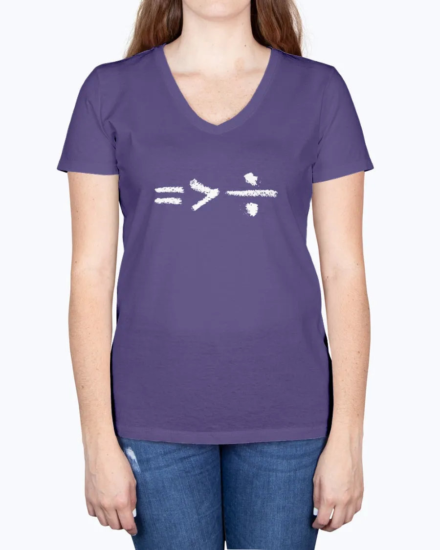 Equality-a - Ladies V-neck T-Shirt