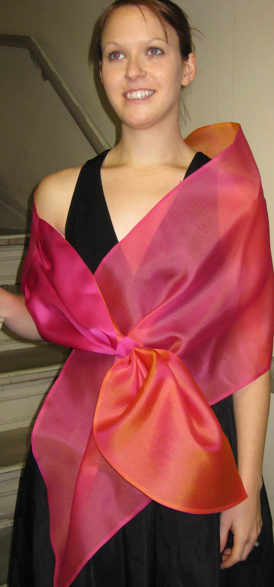 Evening Wrap with Loop