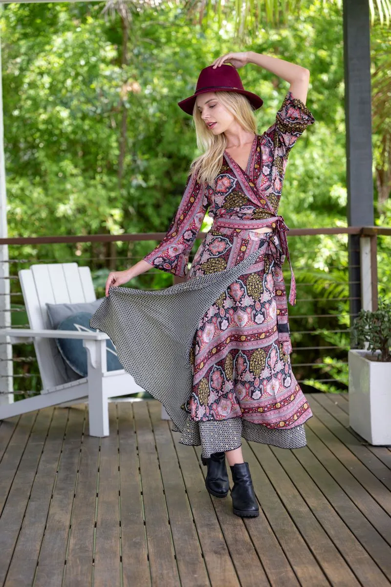 Evi Wrap Skirt