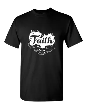 Faith In Jesus hand T-shirt