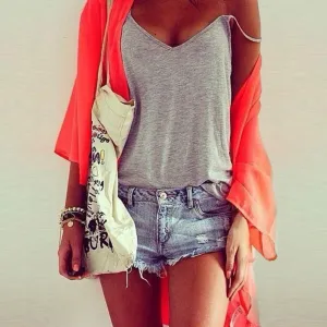 Fashion Women's Clothing Cropped Tank Tops Casual Shirt &Tees Vest Top Sleeveless Cover Crop Bustier