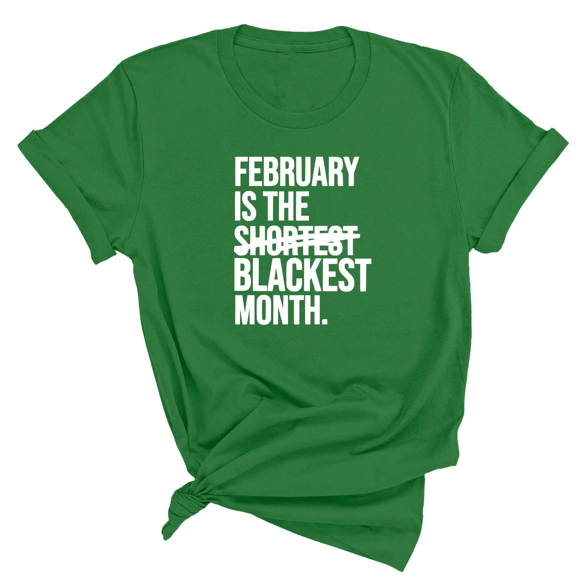 February is the Blackest Month Unisex Tee