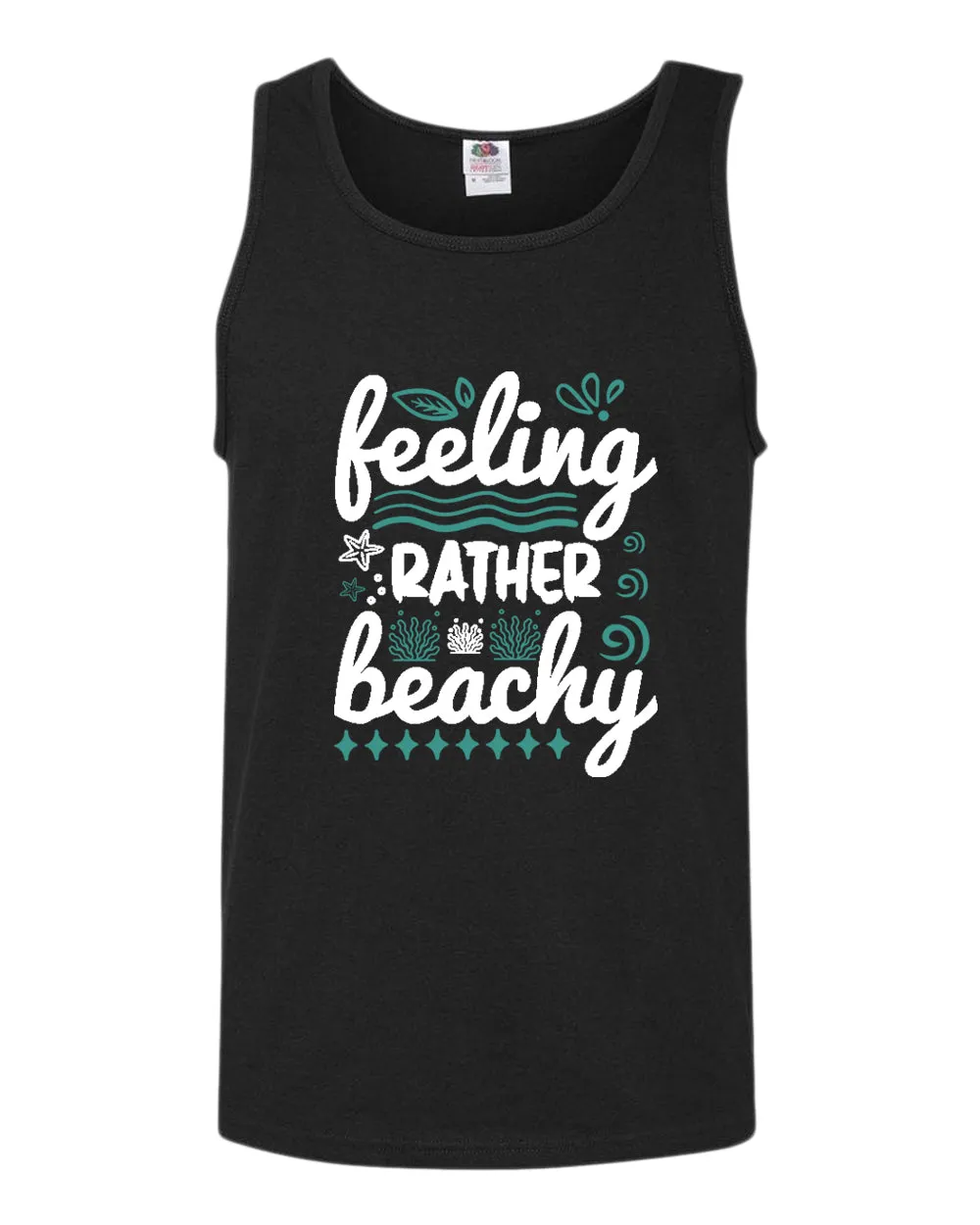 Feeling rather beachy tank top, summer tank top, beach party tank top