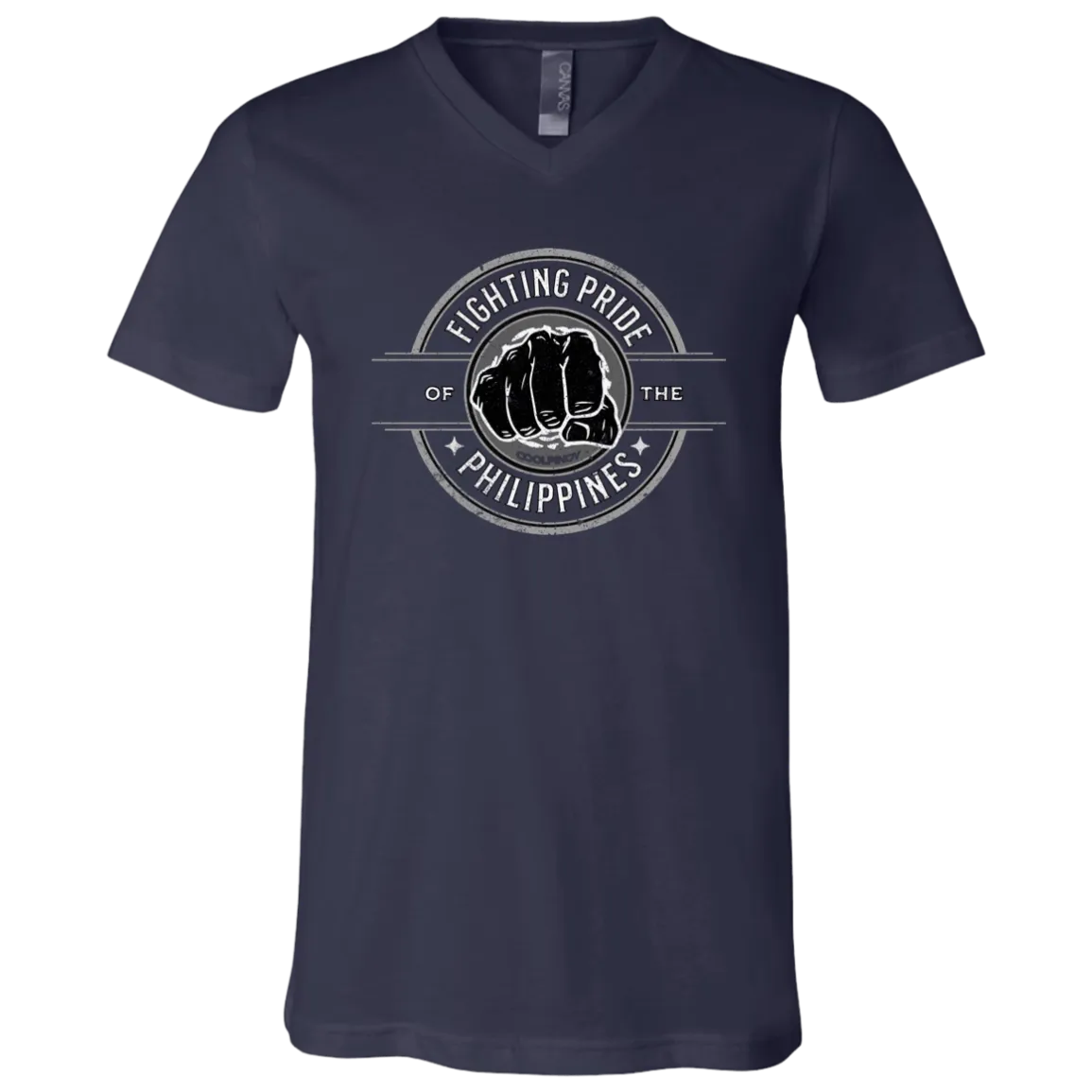 Fighting Pride Of The Philippines Unisex Jersey V-Neck T-Shirt