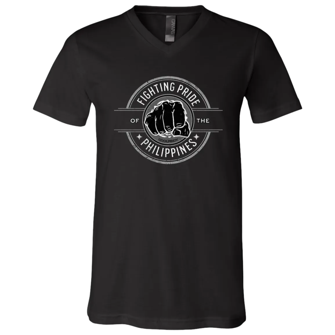 Fighting Pride Of The Philippines Unisex Jersey V-Neck T-Shirt