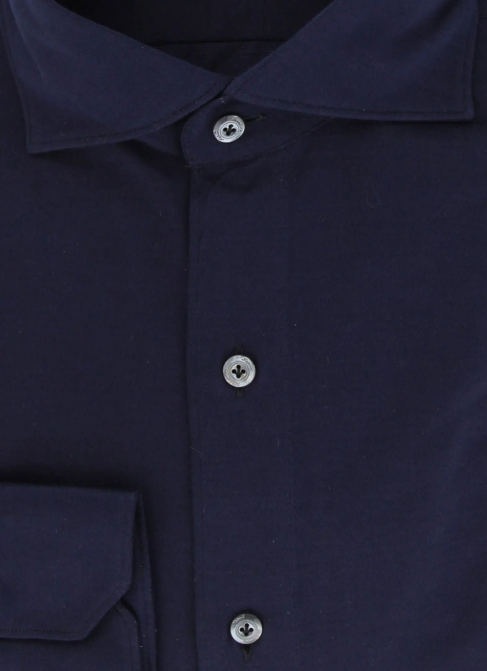 Finamore Napoli Dark Blue Shirt - Extra Slim