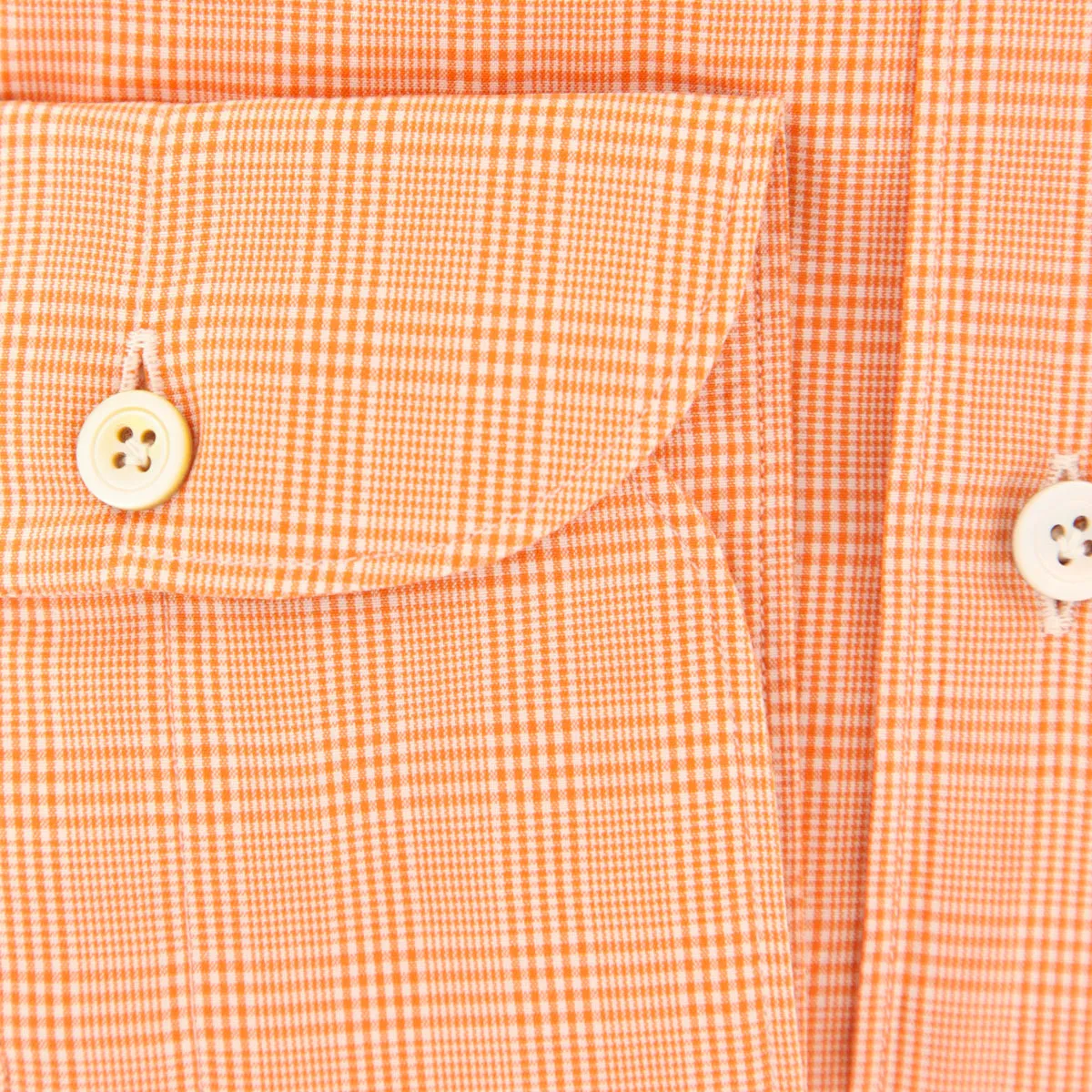 Finamore Napoli Orange Shirt - Extra Slim