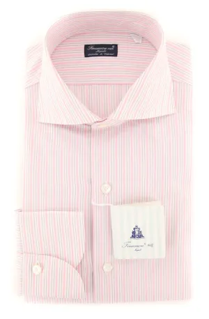 Finamore Napoli Pink Shirt - Slim