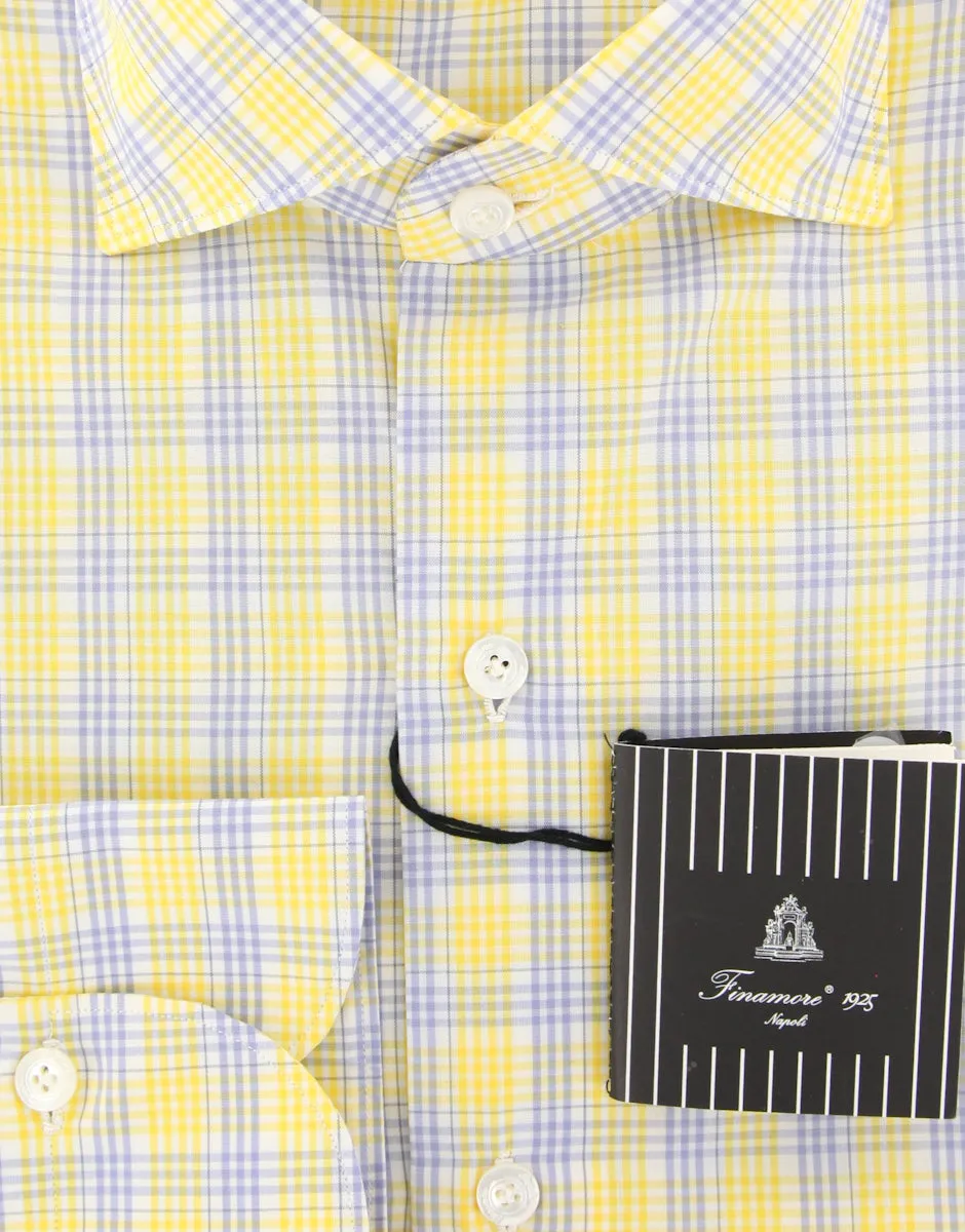 Finamore Napoli Yellow Shirt - Slim