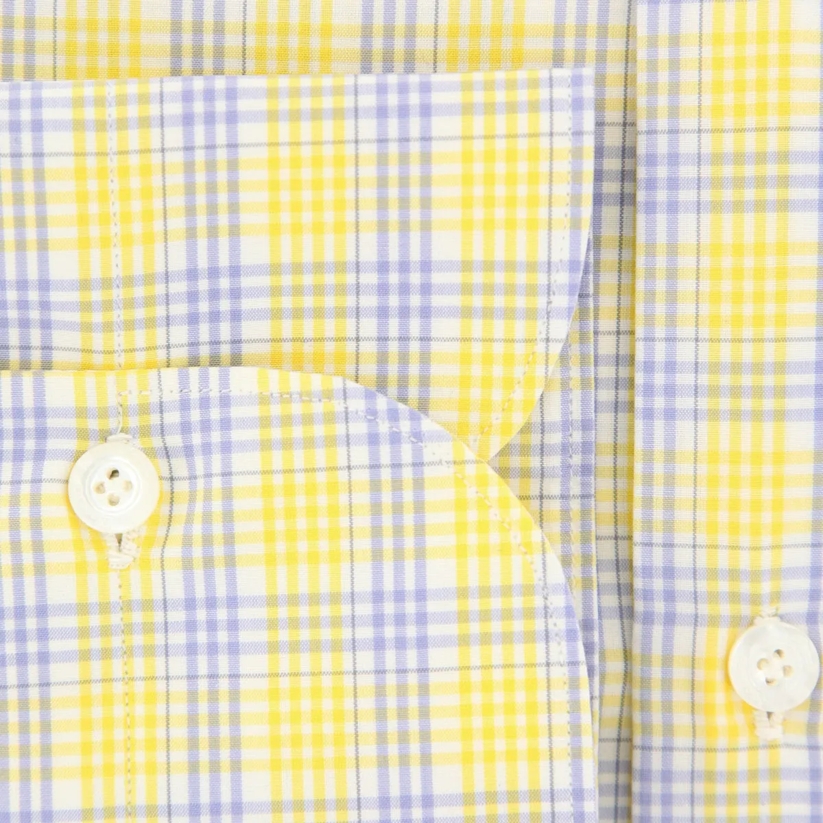 Finamore Napoli Yellow Shirt - Slim