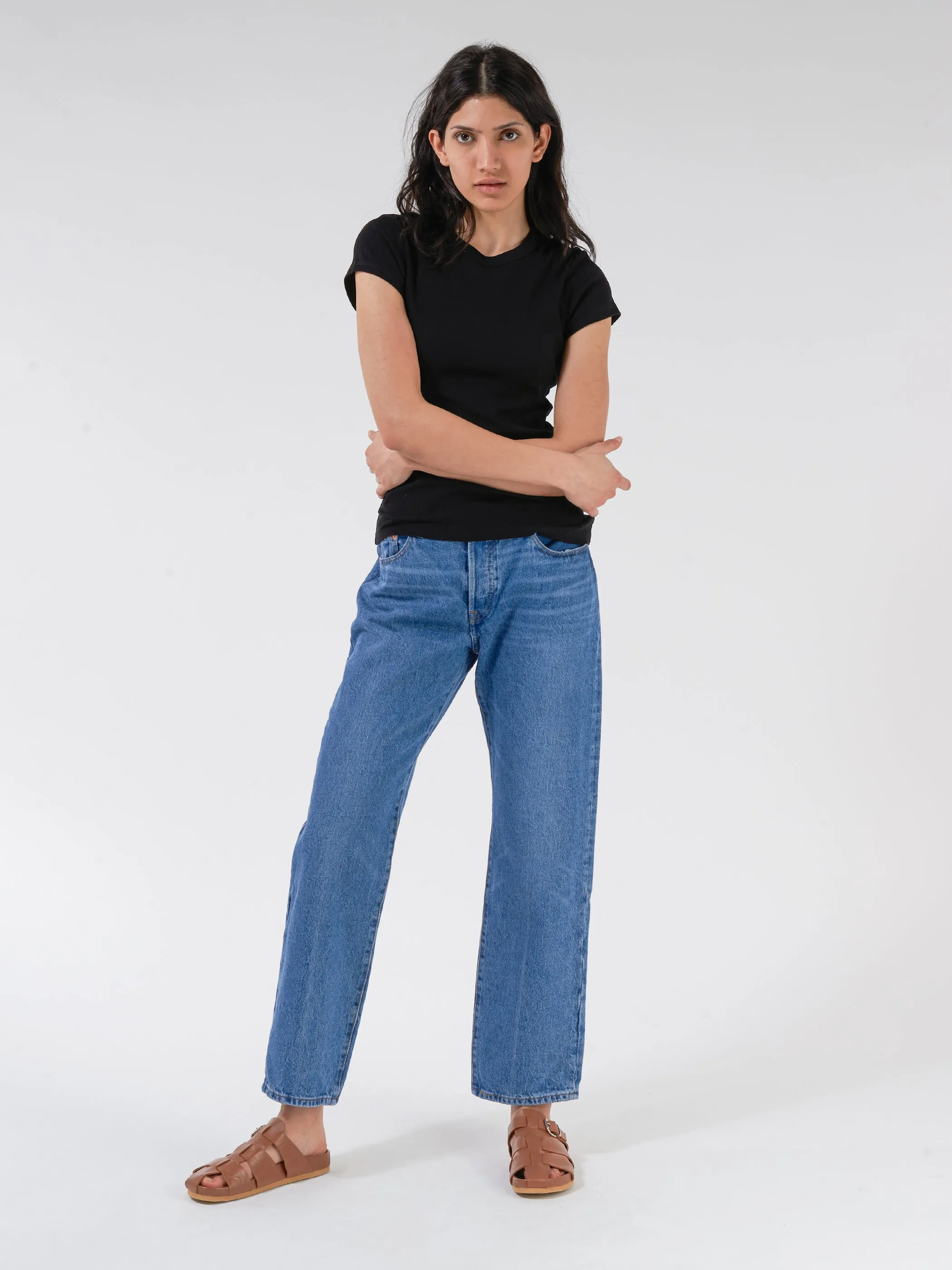 Fine Rib Tee