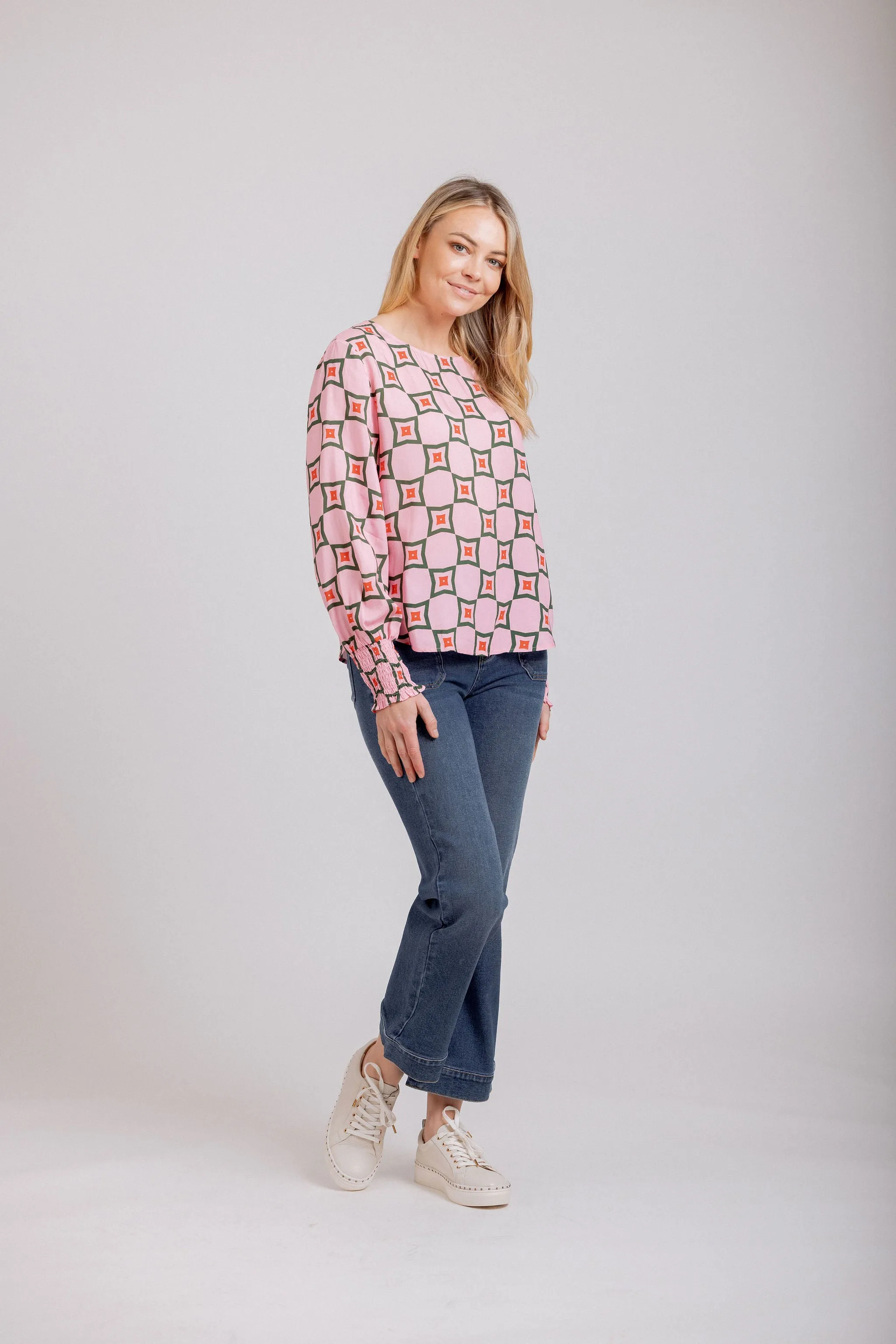 Finley Top - Raspberry