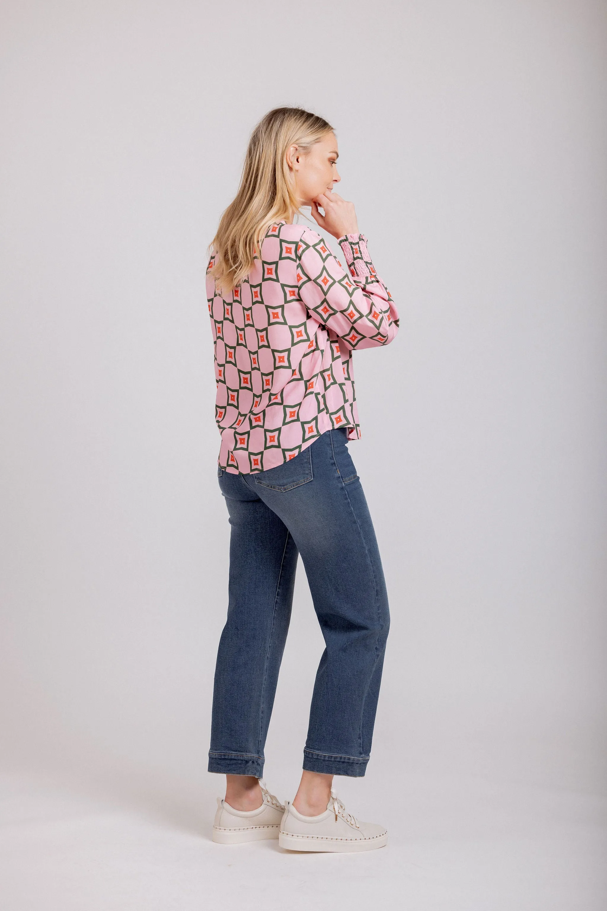 Finley Top - Raspberry
