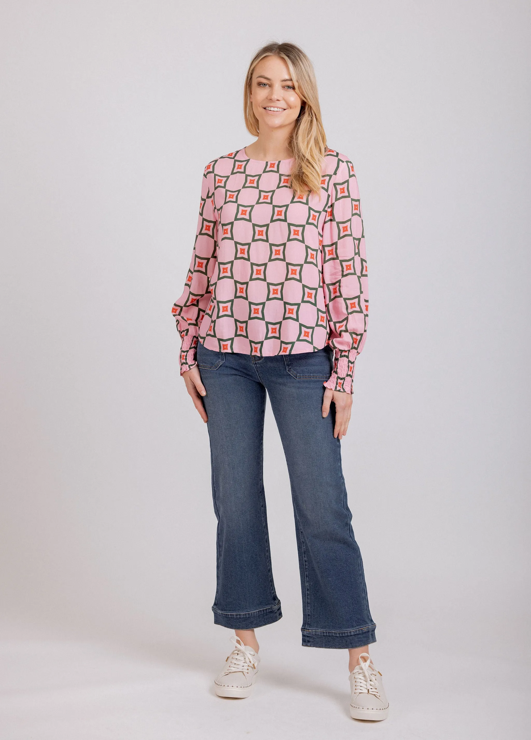 Finley Top - Raspberry