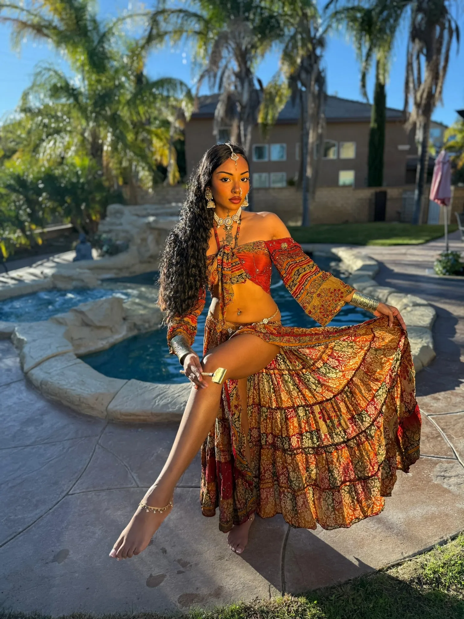 Fire Sun Goddess Set