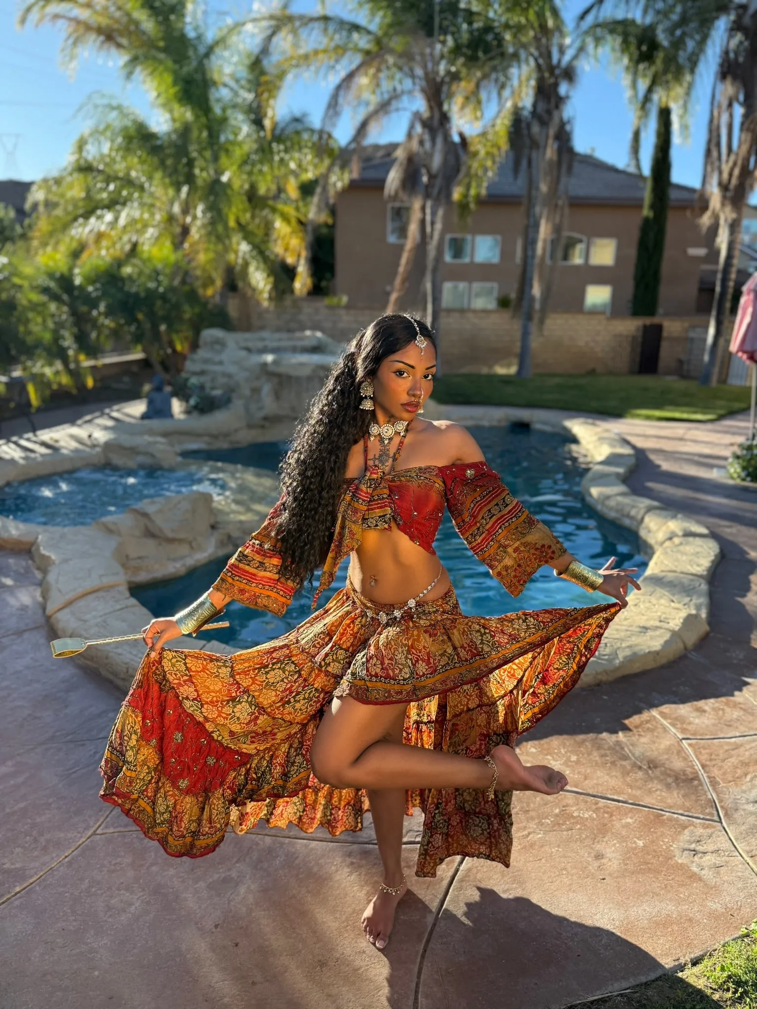 Fire Sun Goddess Set