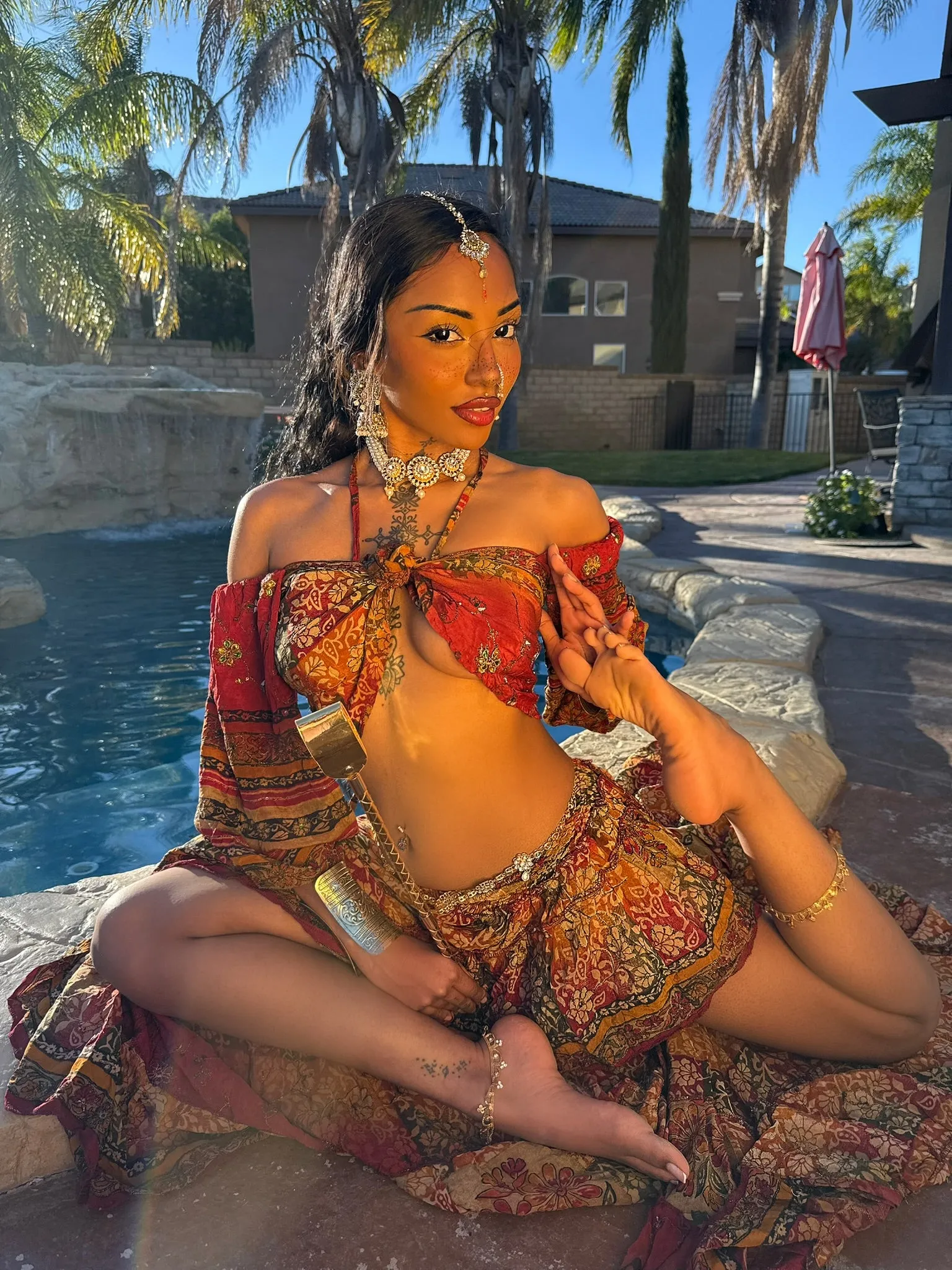 Fire Sun Goddess Set