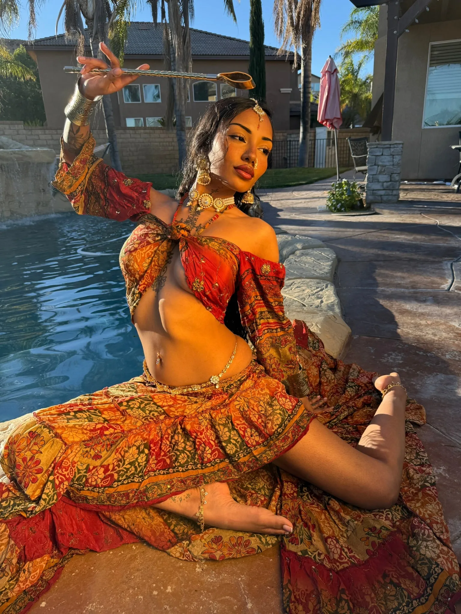 Fire Sun Goddess Set