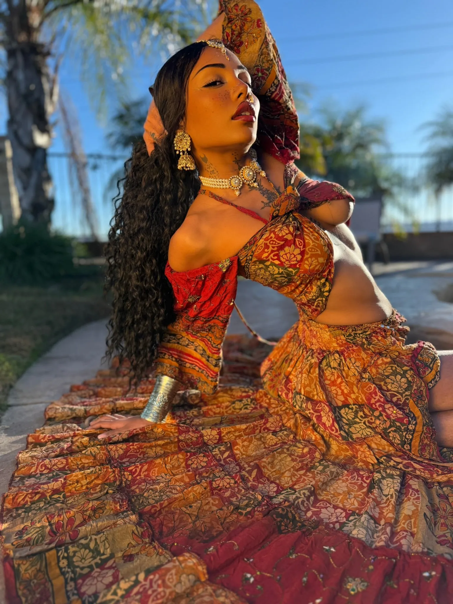 Fire Sun Goddess Set