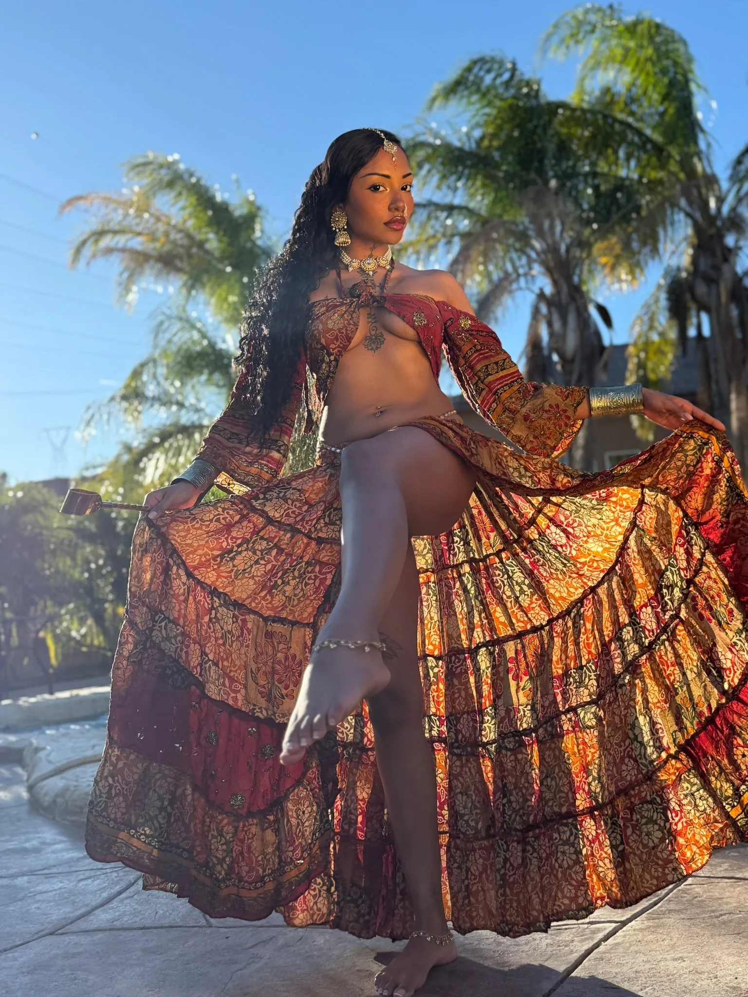 Fire Sun Goddess Set