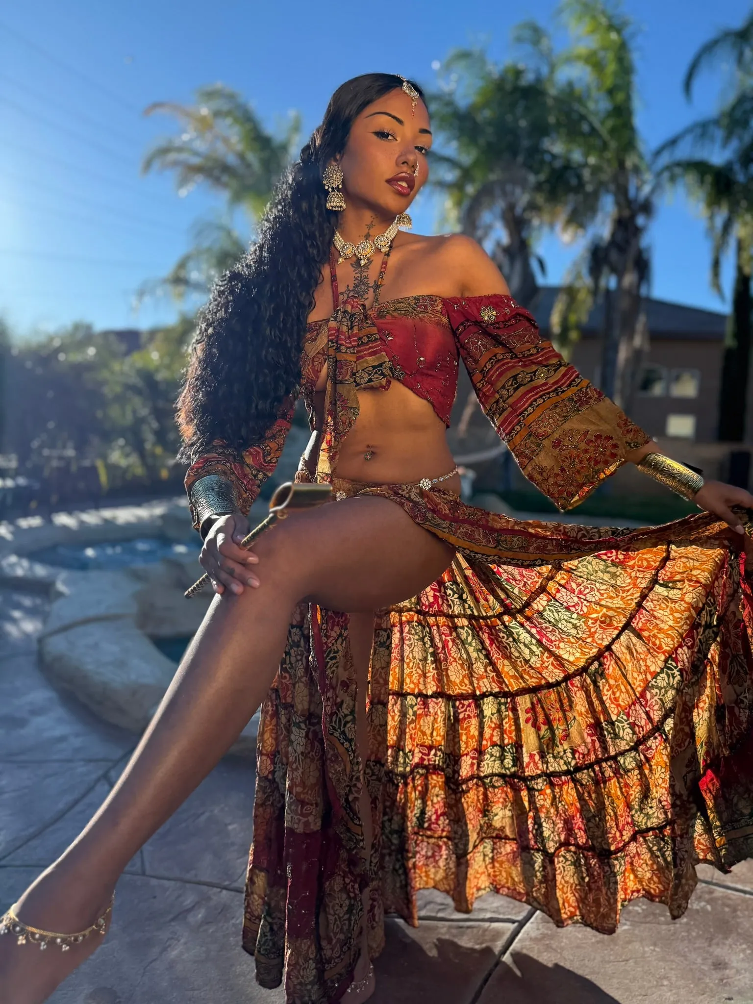 Fire Sun Goddess Set