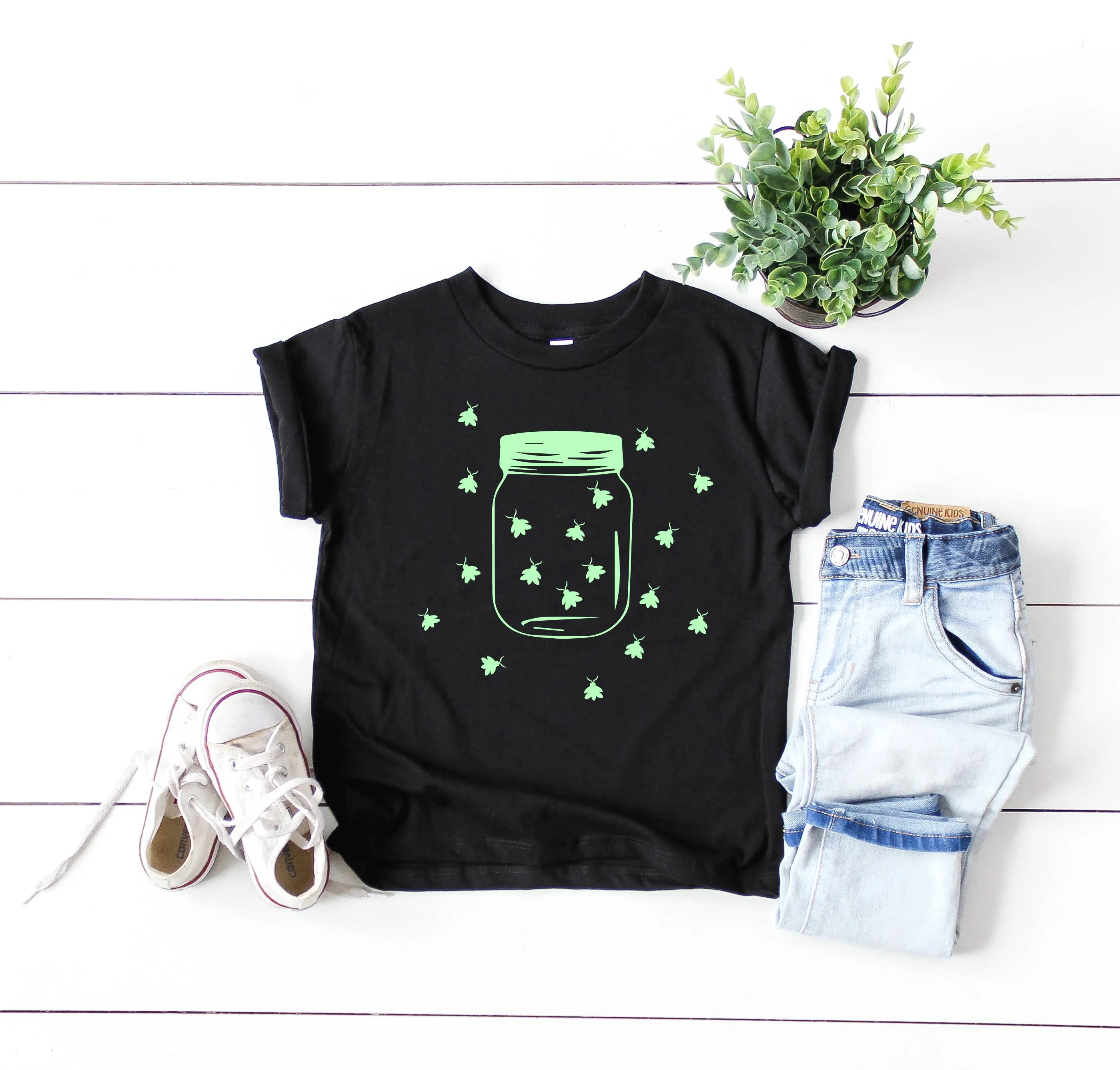 Firefly Glow Shirt  | Kids Glow In The Dark Shirt