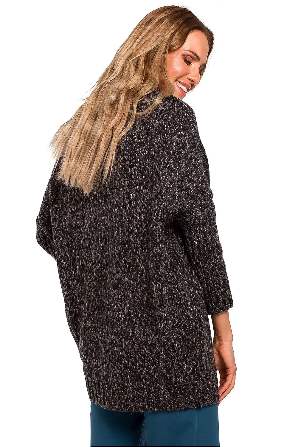 Fleecy Longline Oversized Sweater