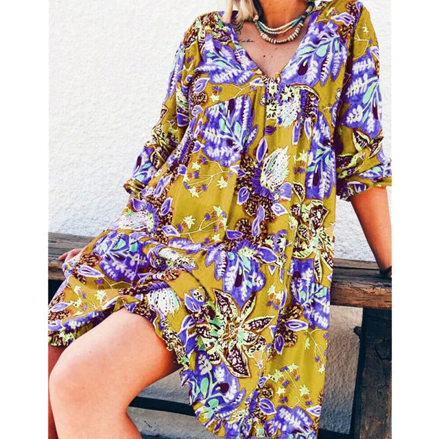 Floral Printed Dress
