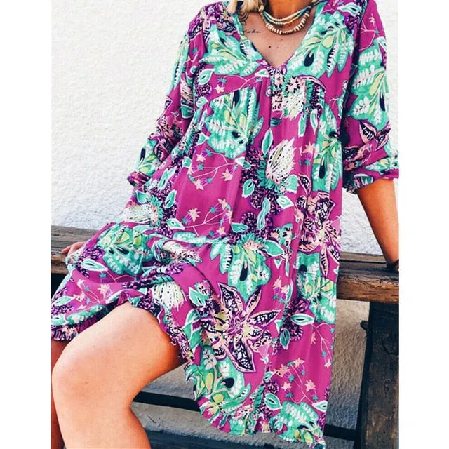 Floral Printed Dress