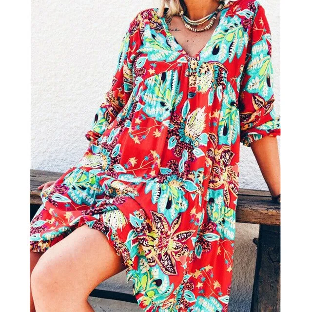 Floral Printed Dress