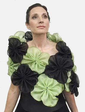Flower Wrap with Ties