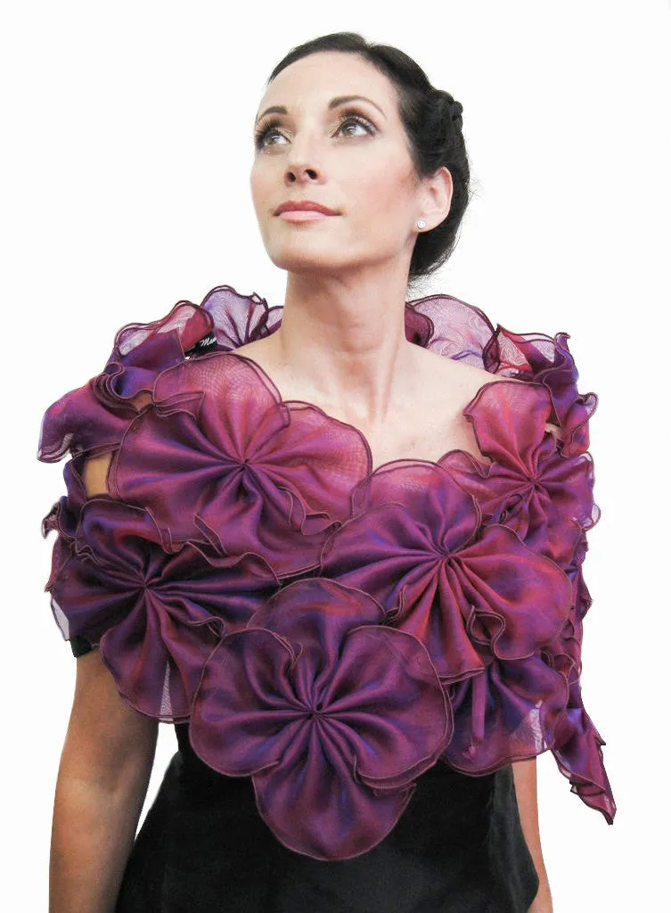 Flower Wrap with Ties