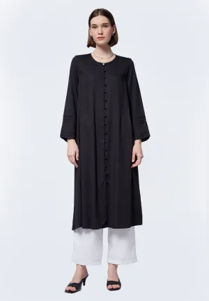 Flowy Button Up Kurta Tunic