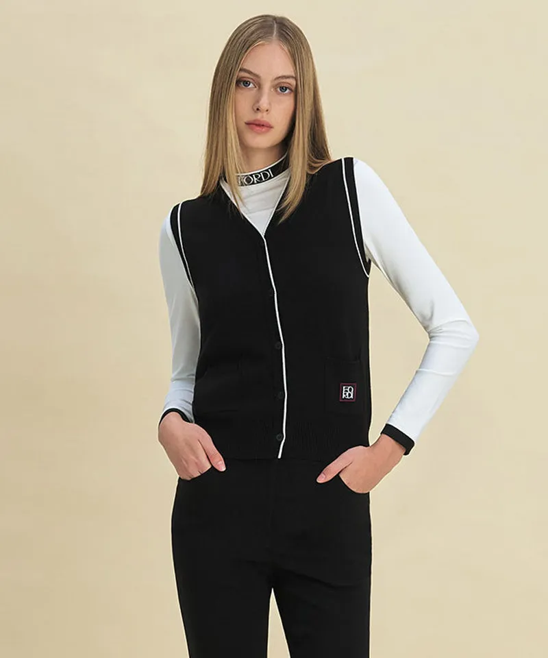 FORDI Pocket Vest - Black