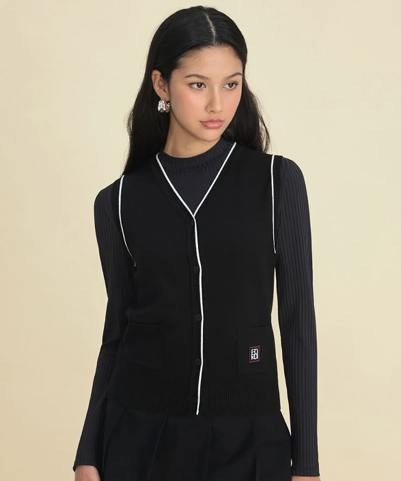 FORDI Pocket Vest - Black