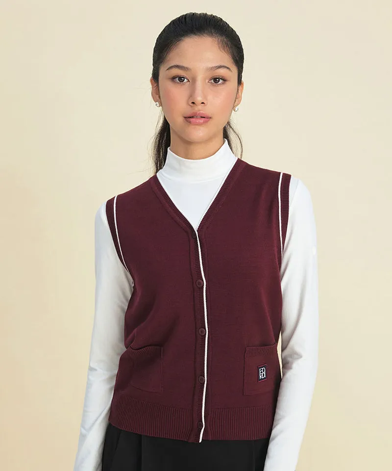 FORDI Pocket Vest - Wine