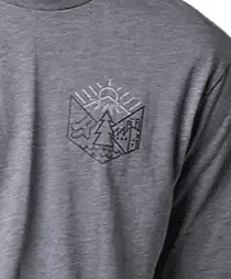 Fox Caveaut Long Sleeve Tech Tee Heather Graphite