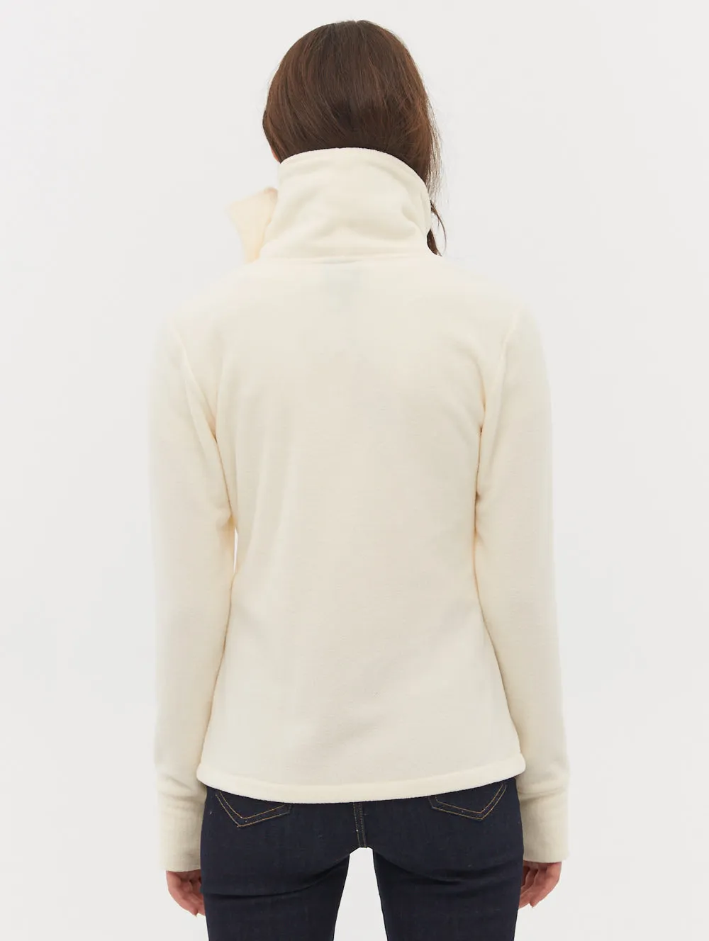 Funnel Microfleece Wrap Neck Zip-Up