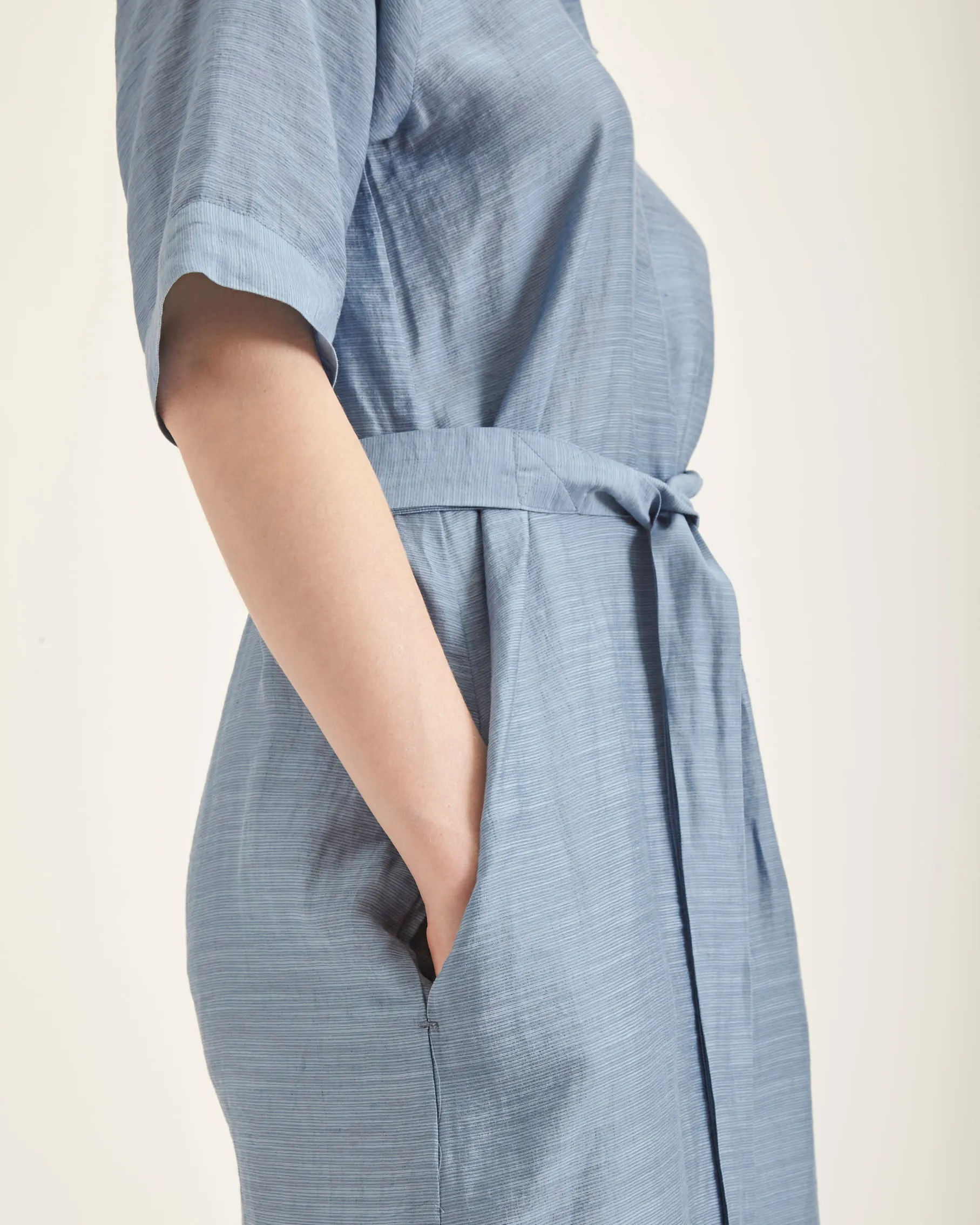 Gaia dress in azure