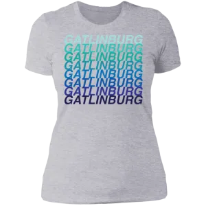 Gatlinburg Blue Ombre - Women's Tee
