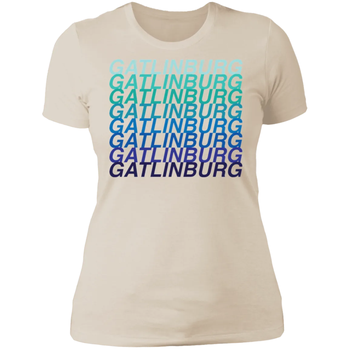 Gatlinburg Blue Ombre - Women's Tee