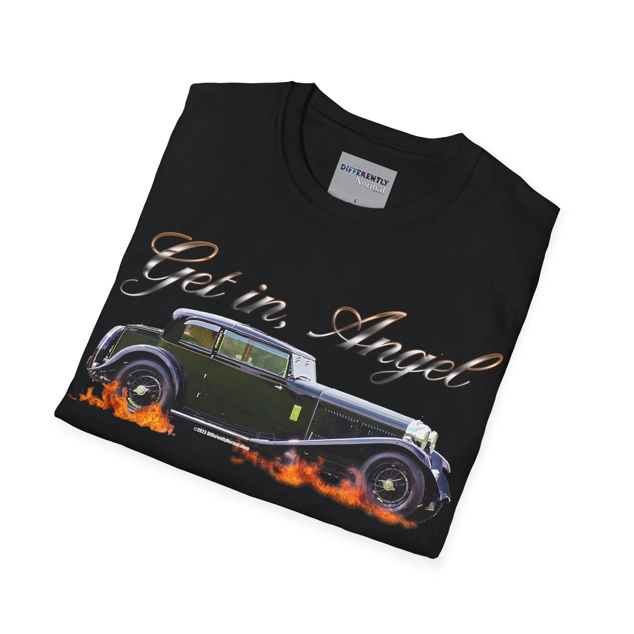 Get In, Angel Unisex T-Shirt - Good Omens Inspired - Ineffable Husbands