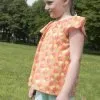 Girls Flutter Sleeve Tunic and Dress  Pattern - Lillia Rae From Bobbins and Buttons
