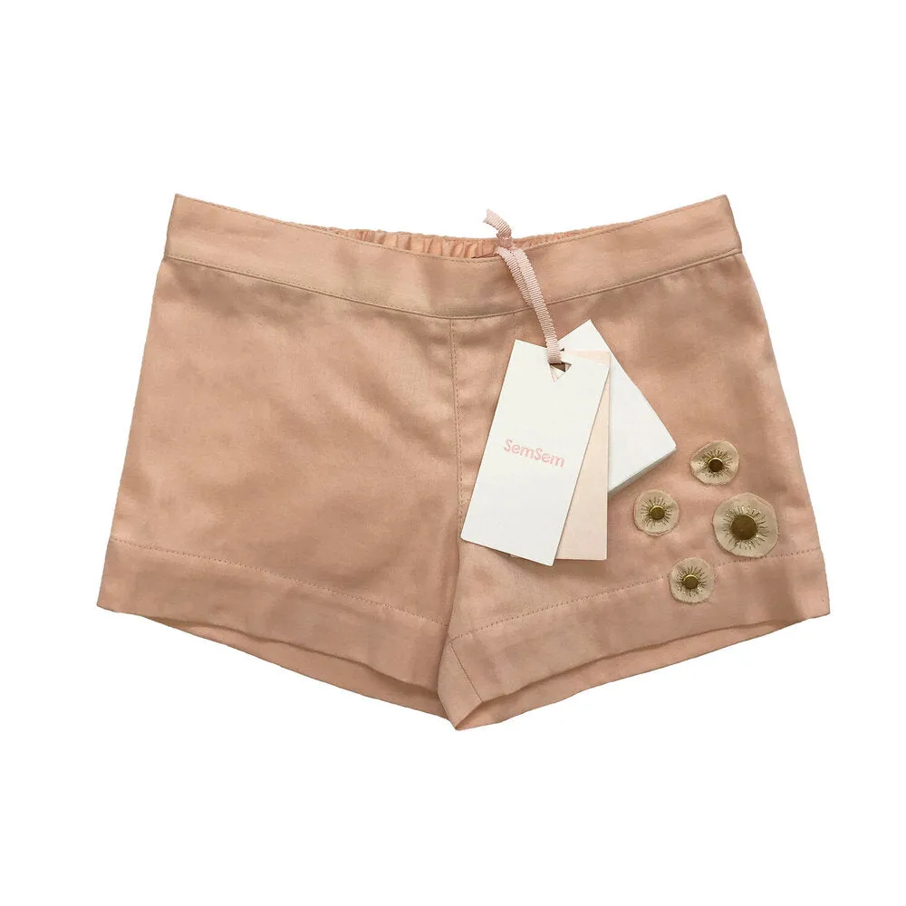 Girls Malak Shorts - Pale Blush