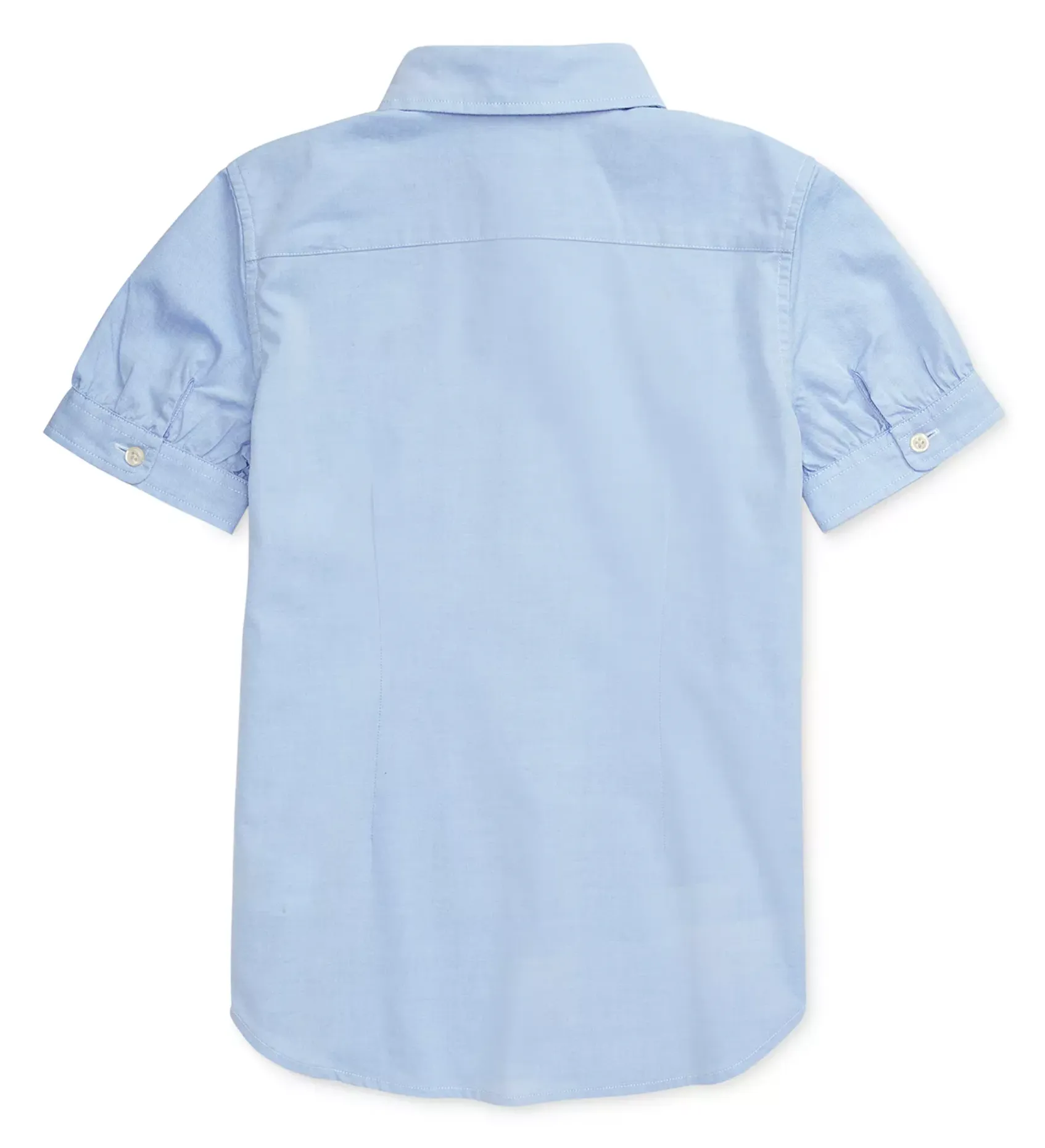 Girls Short Sleeve Oxford Shirt