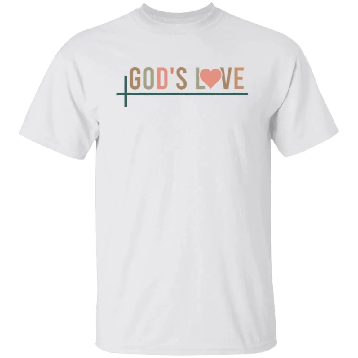 God's Love 5.3 oz. T-Shirt
