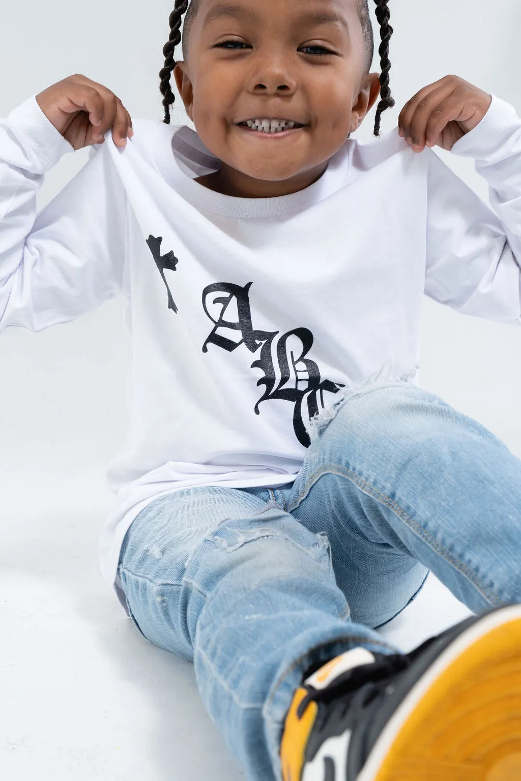 GOD'S PLAN LONG SLEEVE (WHITE)