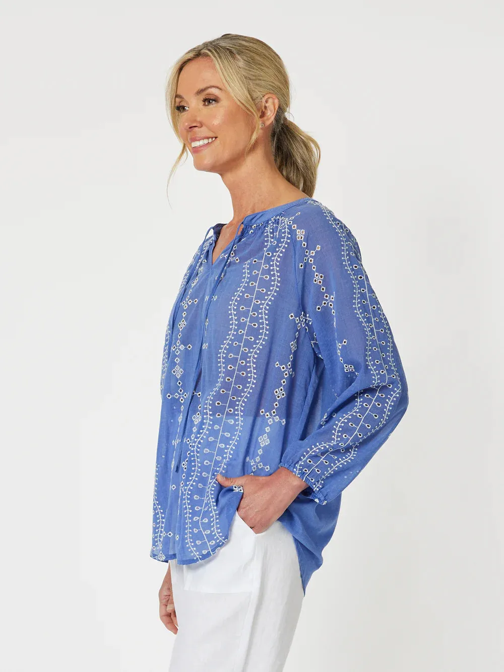 Gordon Smith Lizzy Embrodiered Tunic 45605
